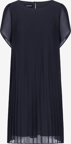 APART Chiffonkleid in Blau: Vorderseite