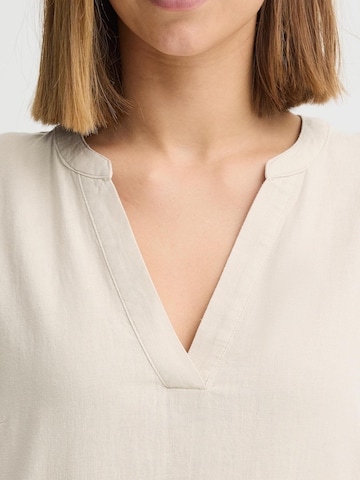 Oxmo Jurk ' OXAnette ' in Beige