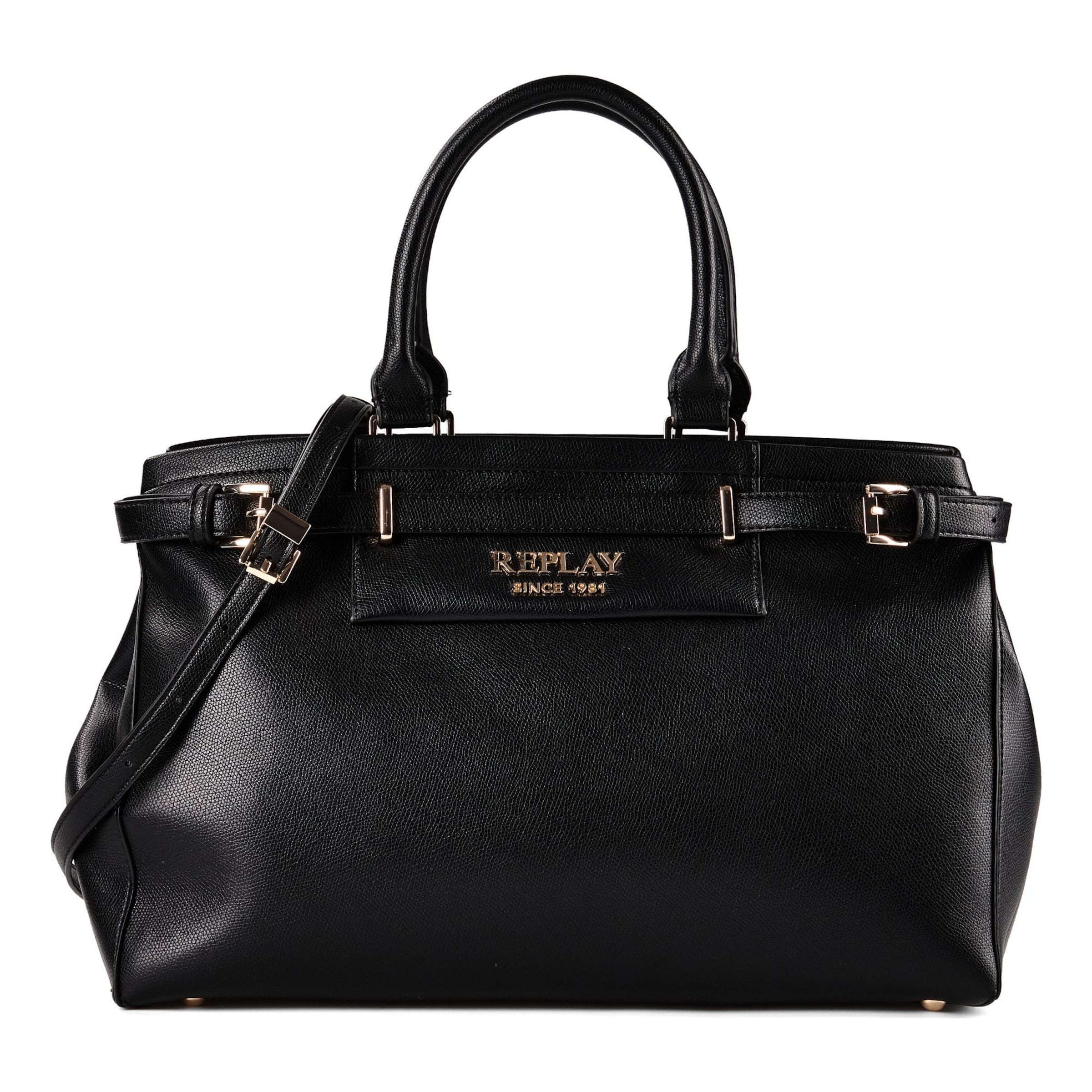 REPLAY Handtasche in Schwarz: Vorderseite