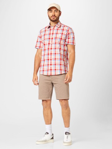 s.Oliver Regular Fit Hemd in Rot