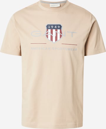 GANT Shirt in Beige: front
