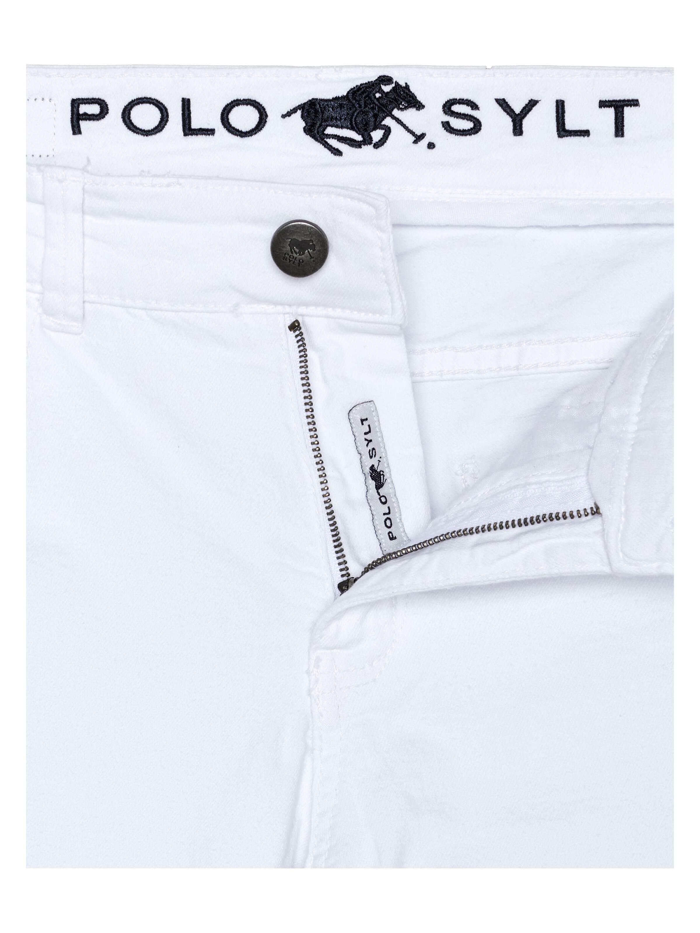 Polo Sylt Slimfit Jeans in Weiß