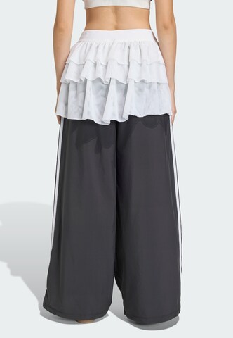 ADIDAS ORIGINALS Wide leg Broek 'Adillenium' in Zwart