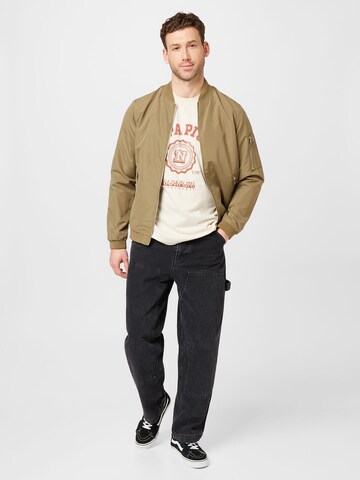 NAPAPIJRI T-Shirt 'QUITO' in Weiß