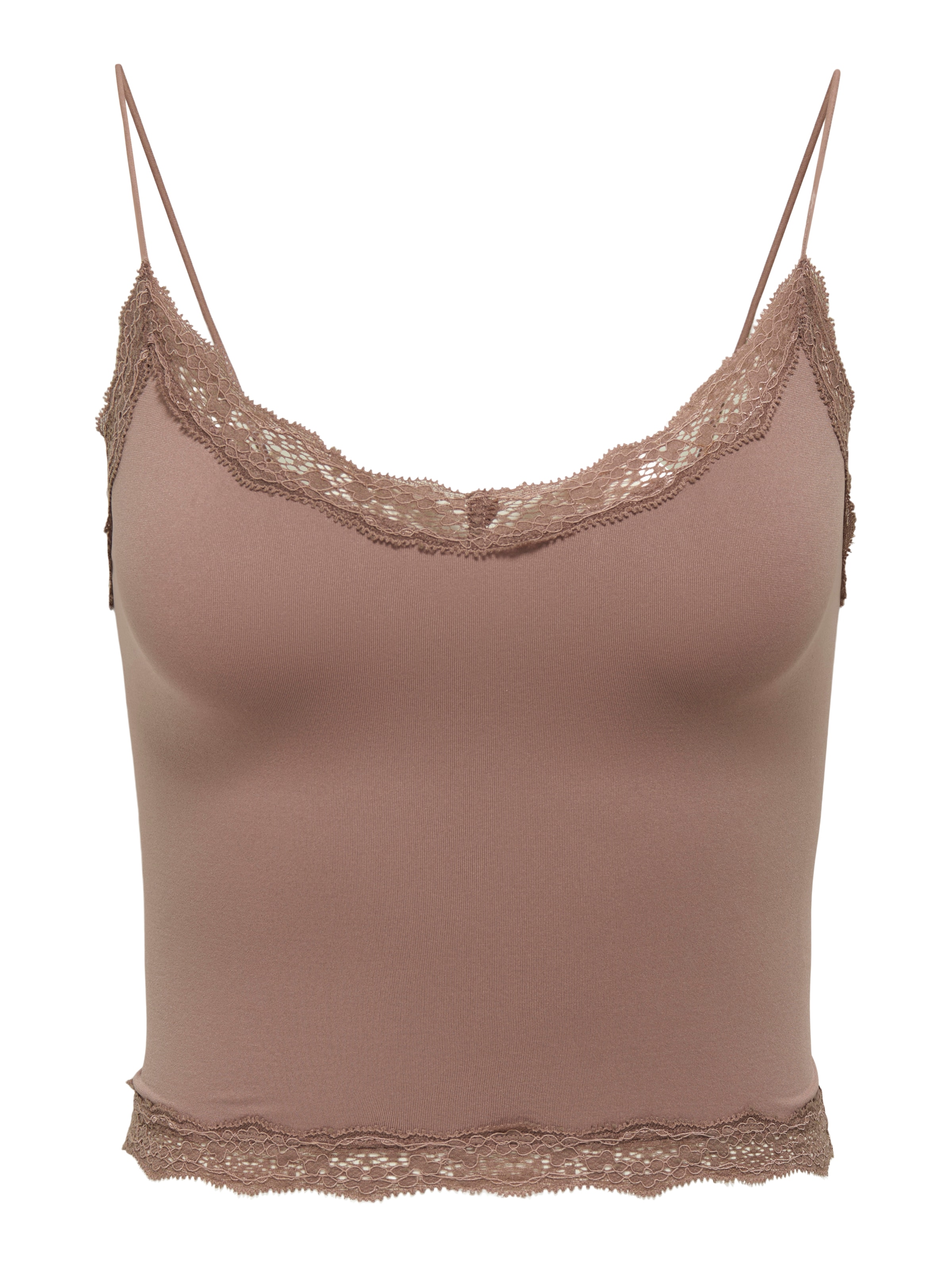 ONLY Top 'ONLVicky' in Braun: Vorderseite