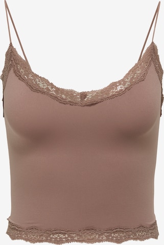 ONLY Top 'ONLVicky' in Braun: Vorderseite