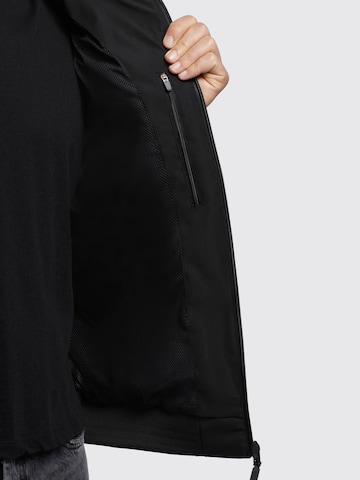 khujo Prehodna jakna 'Melvin' | črna barva