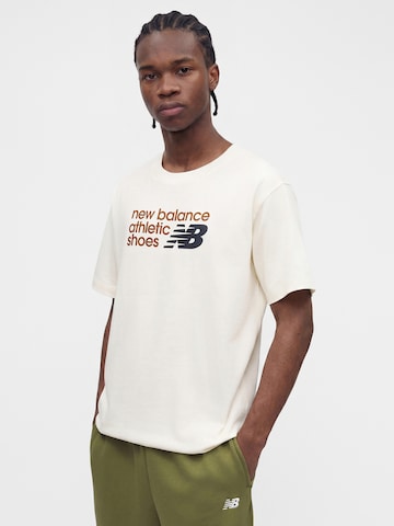 new balance Μπλουζάκι σε λευκό