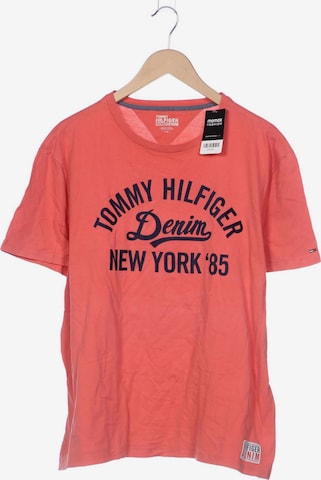 Tommy Jeans T-Shirt L in Pink: predná strana