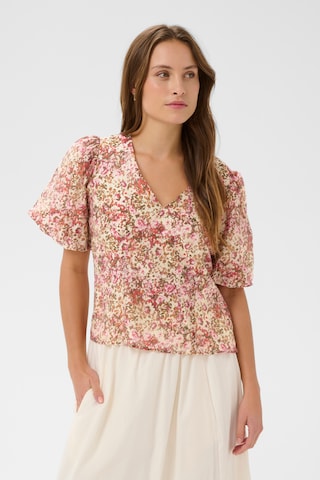 Chemisier 'RainieSZ' SAINT TROPEZ en rose : devant