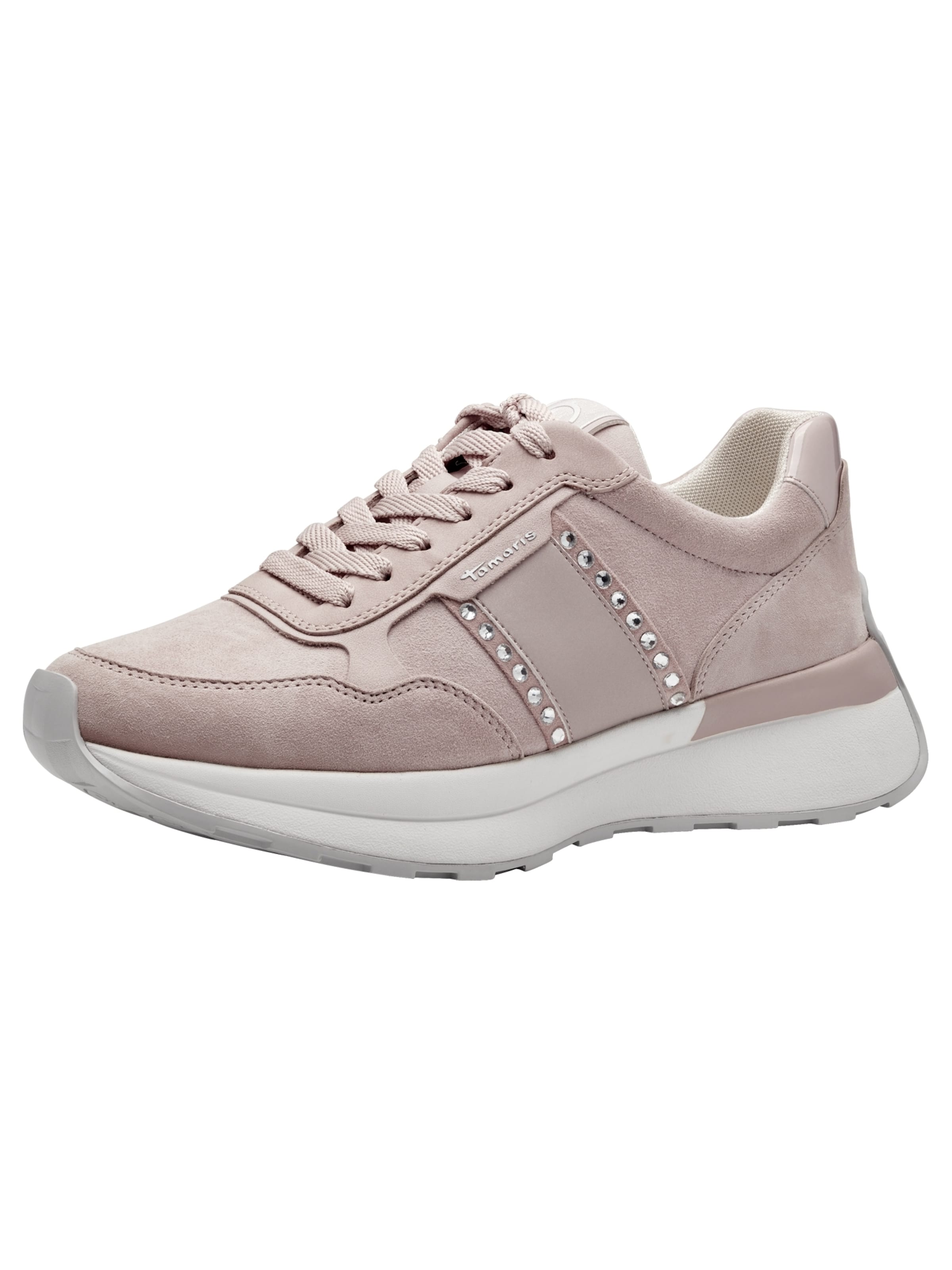 Sneaker bassa di Tamaris in rosa: frontale