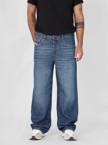 Loosefit Jean '2001 D-MACRO LIGHT & SUPERSOFT' DIESEL en bleu