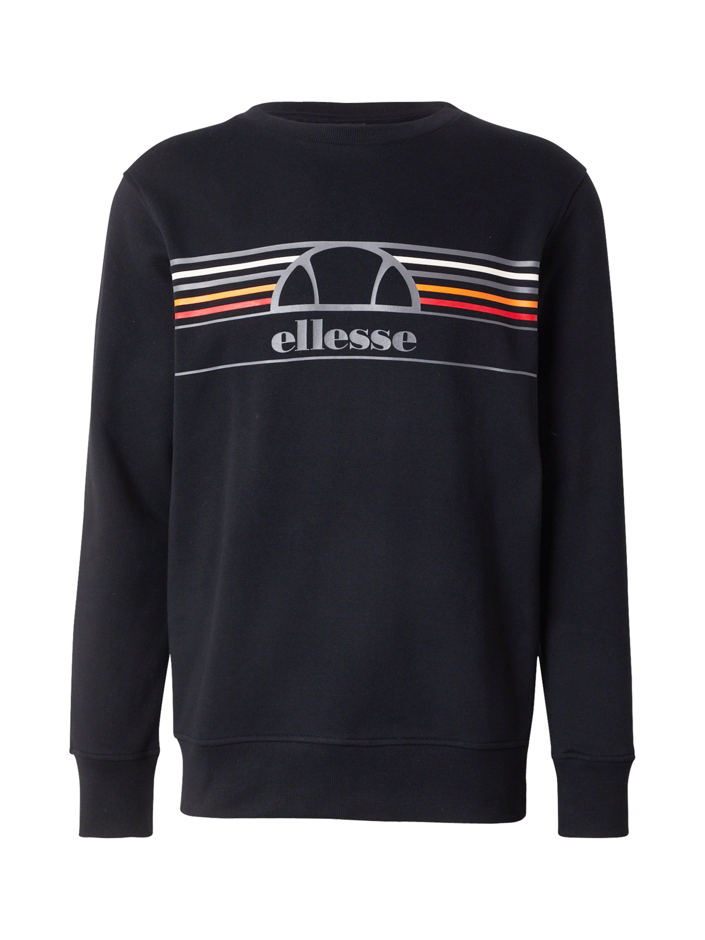ELLESSE - Sweatshirt 'Lenta' em preto: frente