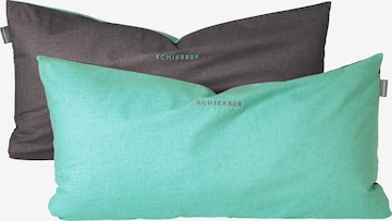SCHIESSER Pillow 'Doubleface Feinbiber' in Grey: front
