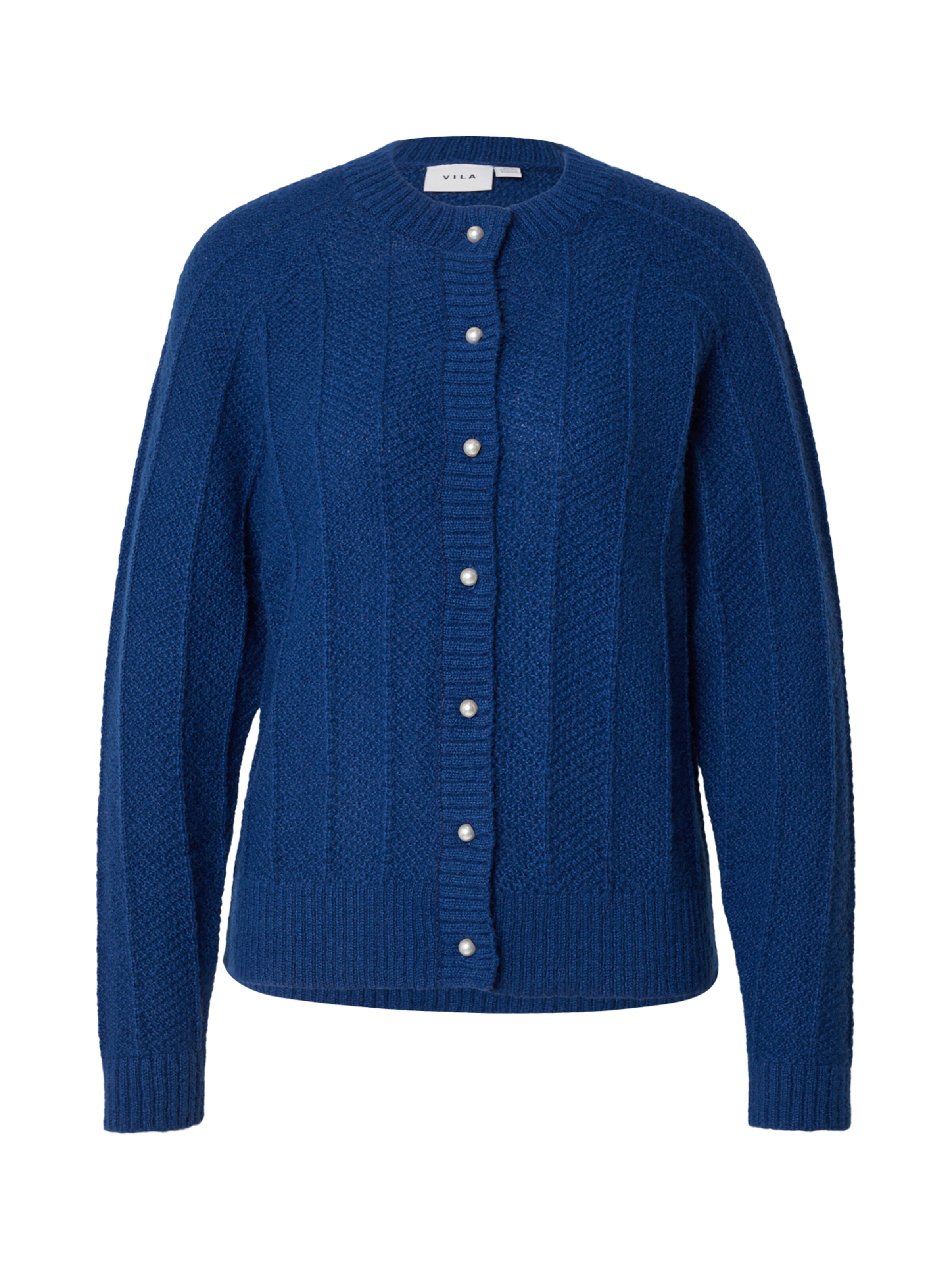 VILA Knit cardigan 'VITULI' in Blue: front