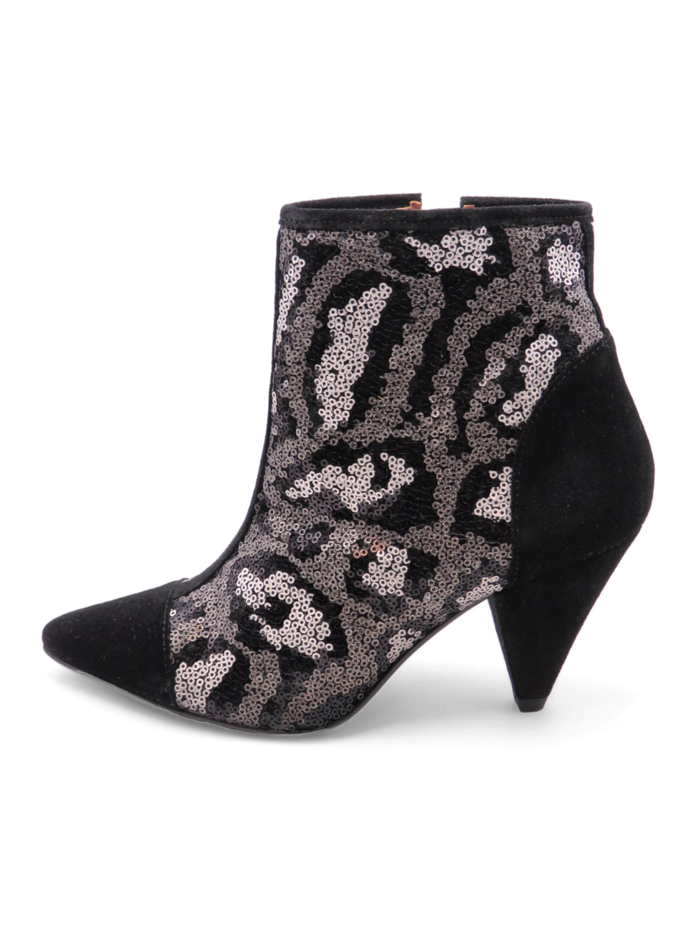 Ankle boots 'Tess Botsuana' di Cream in nero: frontale