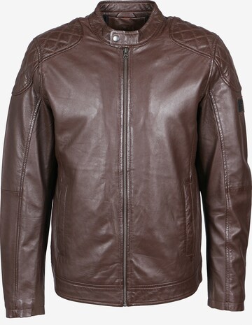 FREAKY NATION Between-season jacket 'Tyler-FN' in Brown: front