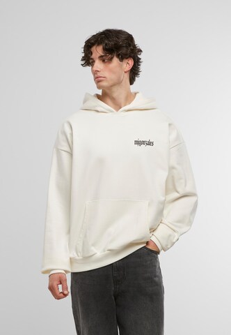 MJ Gonzales Sweatshirt 'Rebels never die' in Wit