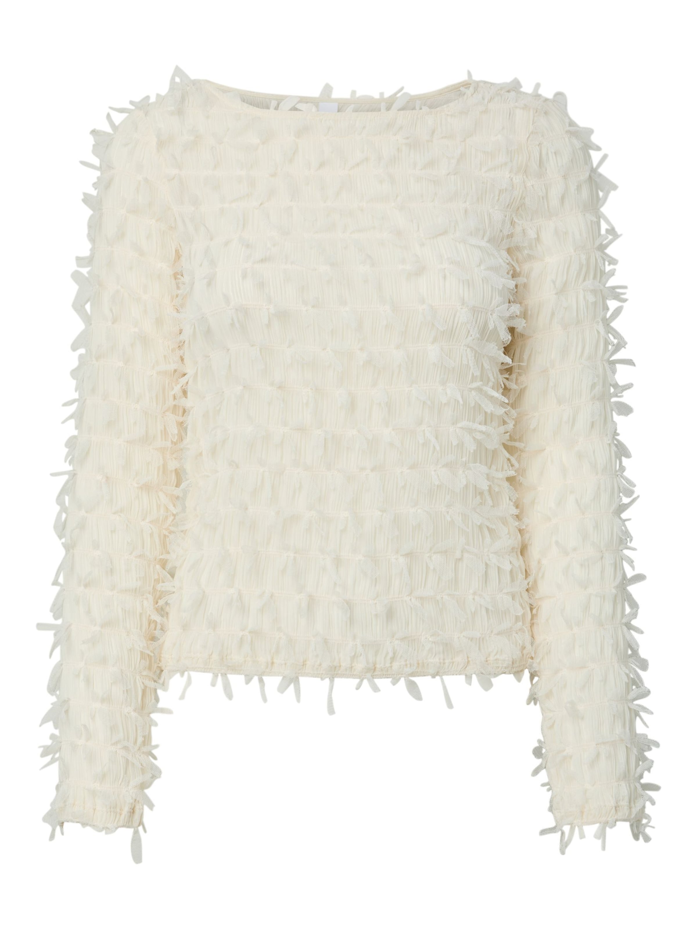 Top 'COMEA' di YAS in beige: frontale