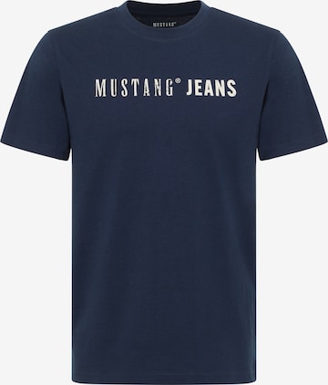 MUSTANG Shirt 'Style Austin' in Blau: Vorderseite