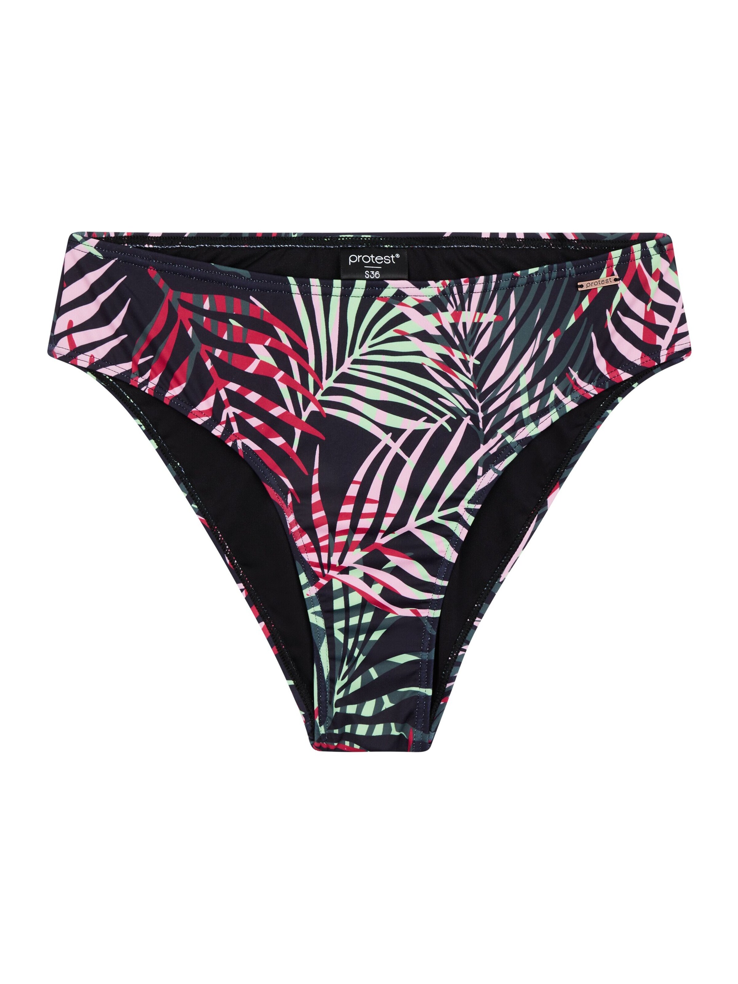 PROTEST Bikini bottom 'MIXPEACE' in Pink: front