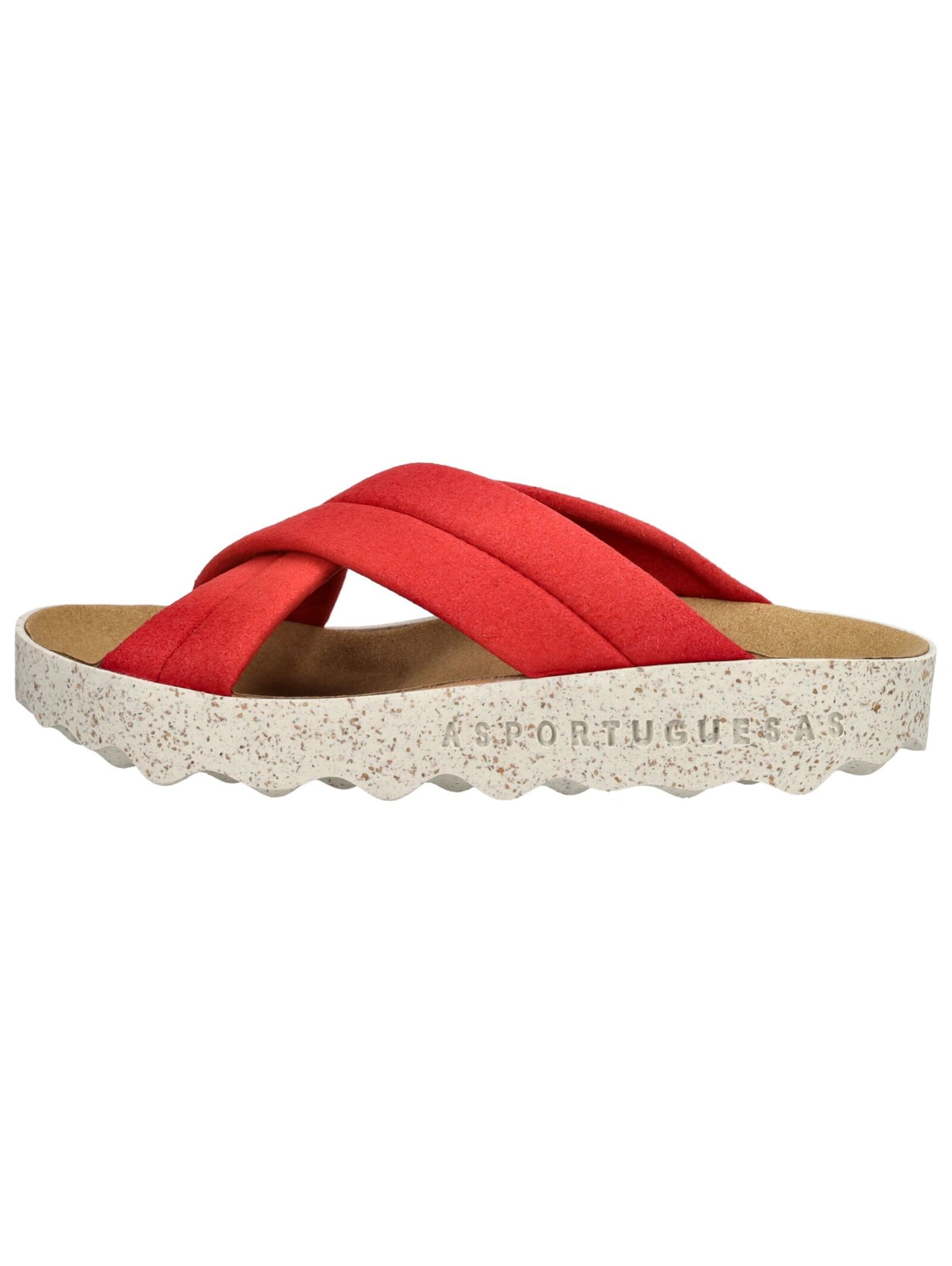 Asportuguesas Pantolette in Rot