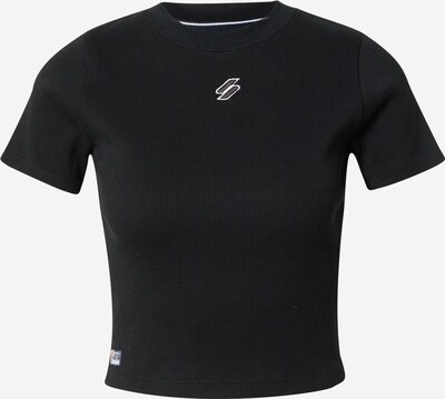 Superdry Shirt in Black / White, Item view
