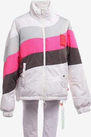 Off-White Winterjacke / Wintermantel S in Mischfarben: Vorderseite
