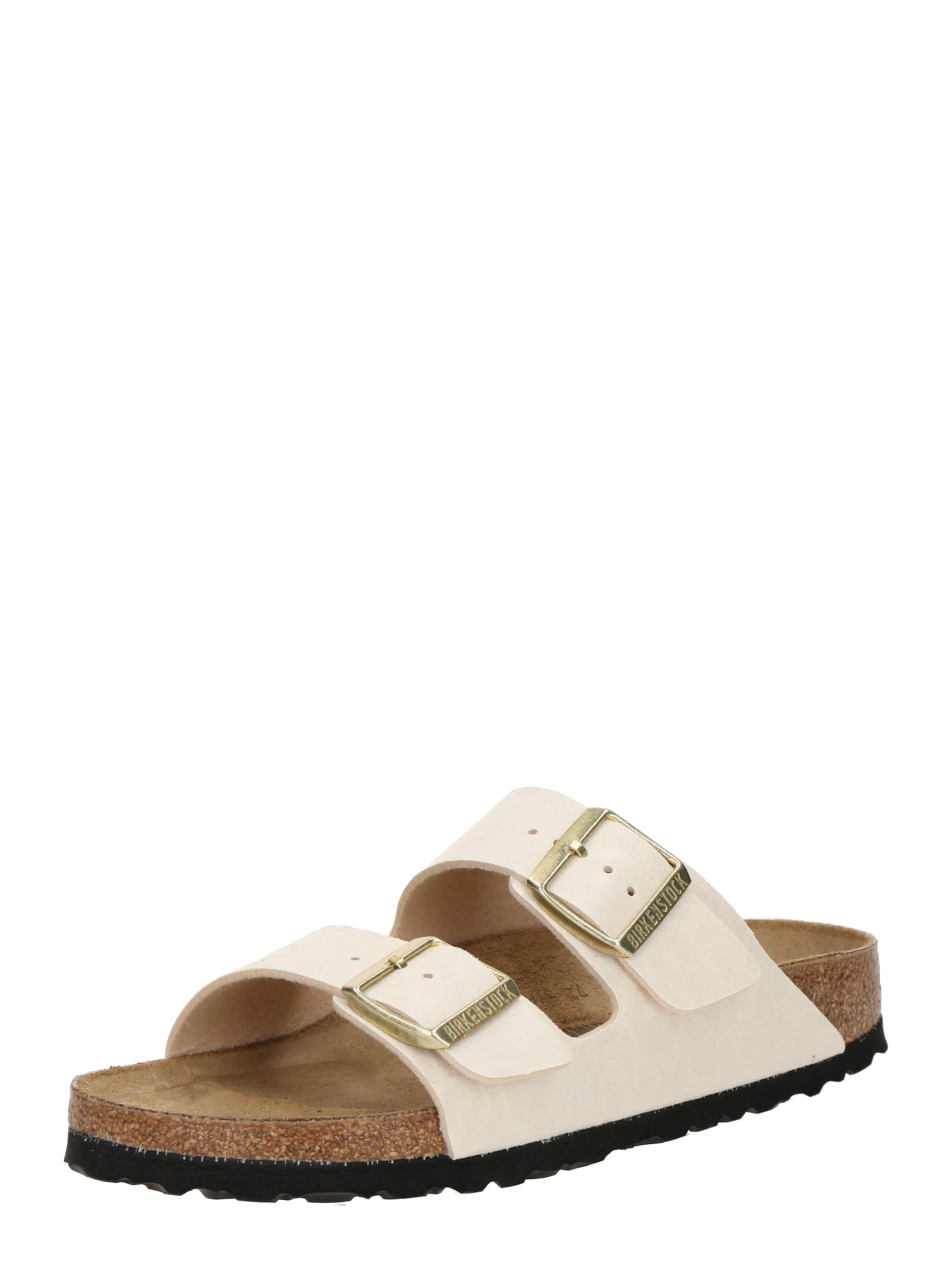 BIRKENSTOCK Plätu 'Arizona', värv valge: eest vaates