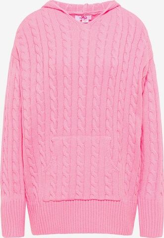 Pull-over oversize MYMO en rose : devant