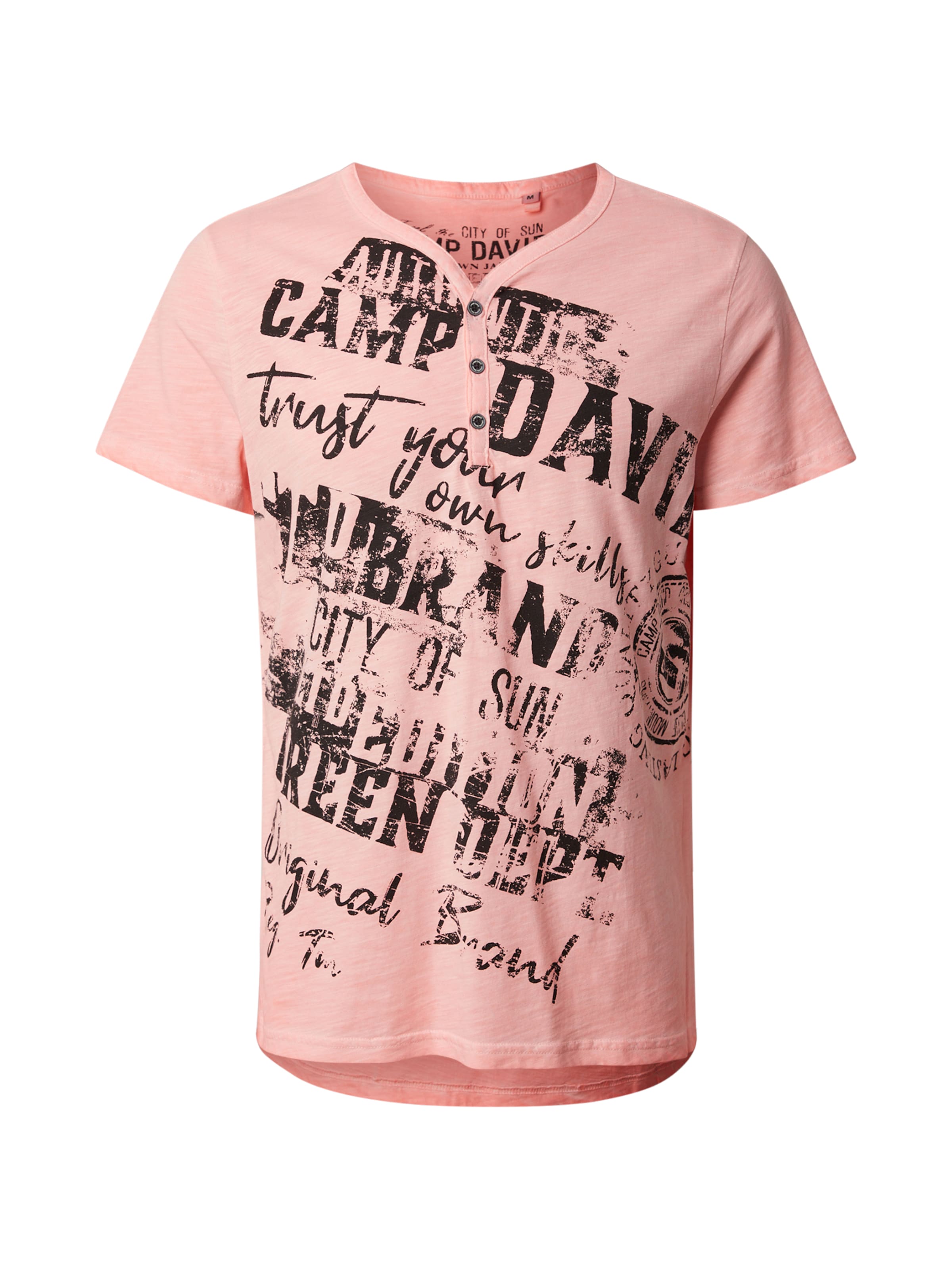 CAMP DAVID Koszulka w kolorze pomarańczowy: przód