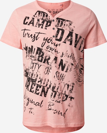 CAMP DAVIDMajica - narančasta boja: prednji dio