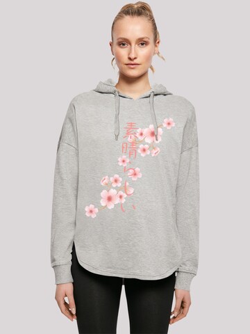 Sweat-shirt F4NT4STIC en gris : devant