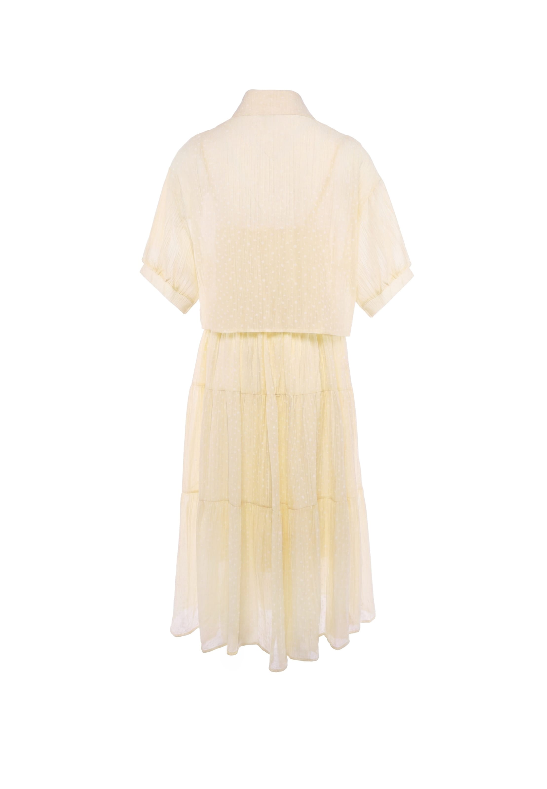 Usha - Vestido em amarelo