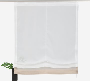 HOME AFFAIRE Curtains & Drapes in Beige: front