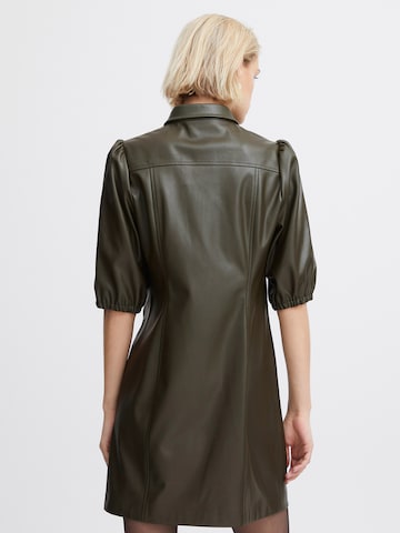 ICHI Shirt Dress 'AZAVI' in Green