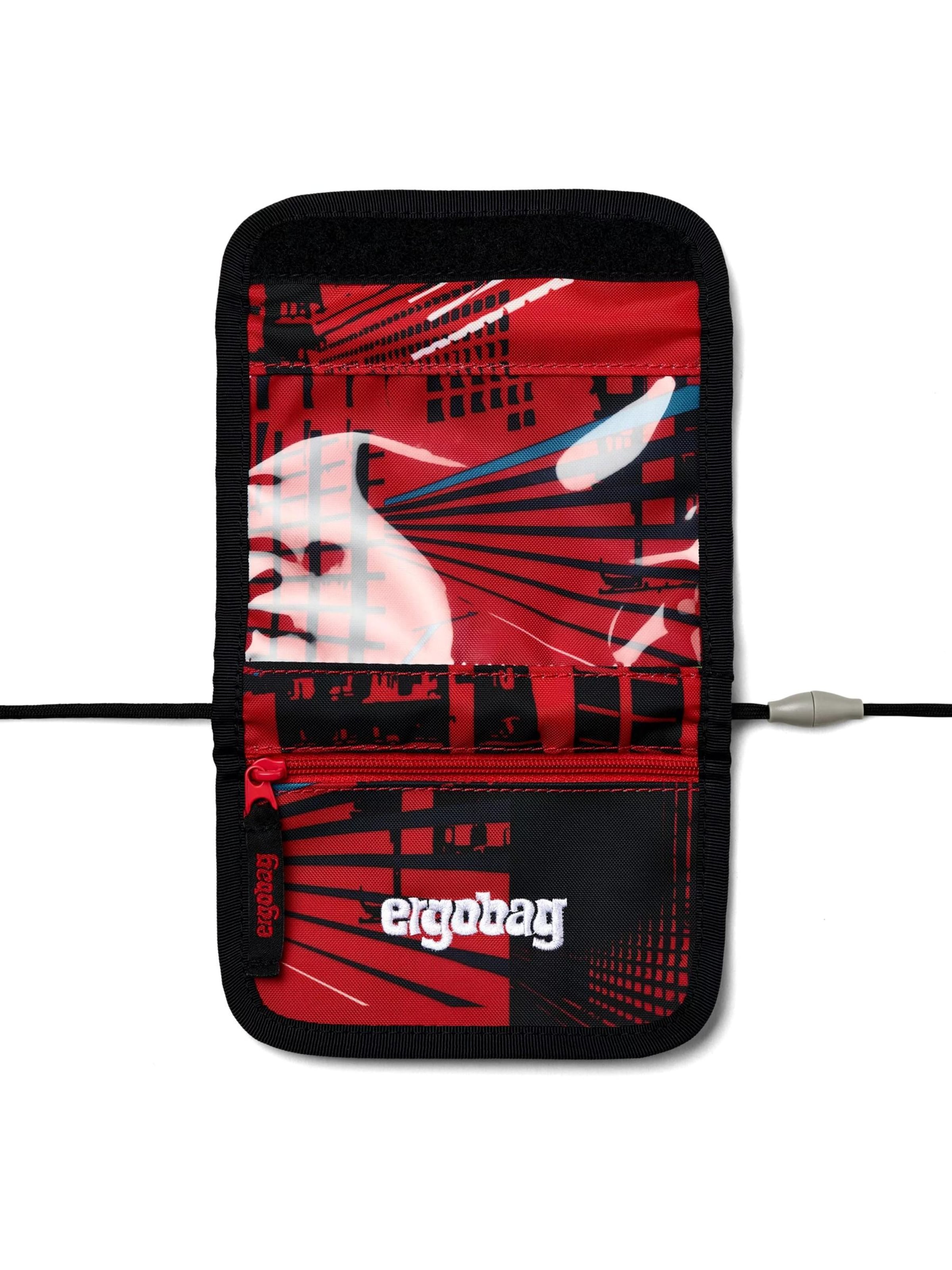 ergobag Wallet 'Brustbeutel Brustbeutel' in Red