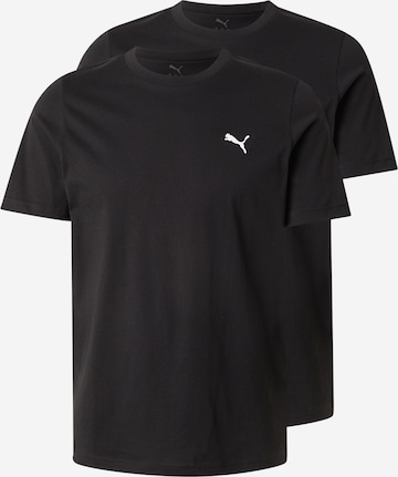 PUMA T-Shirt 'Ess' in Schwarz: Vorderseite