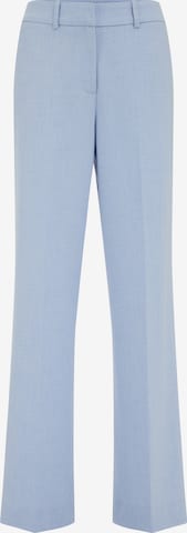 mėlyna WE Fashion Standartinis Kelnės su kantu: priekis