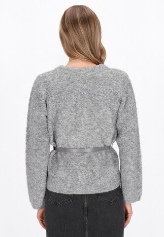 DreiMaster Vintage Gebreid vest in Grijs