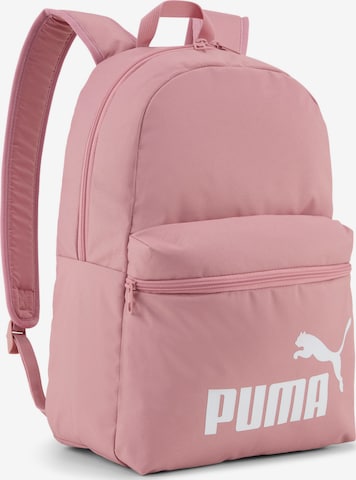PUMA Backpack in Pink: front