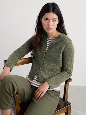 Seasalt Cornwall Gebreid vest 'Dawson Pick' in Groen