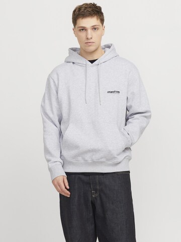 JACK & JONES Sweatshirt in Grey: front