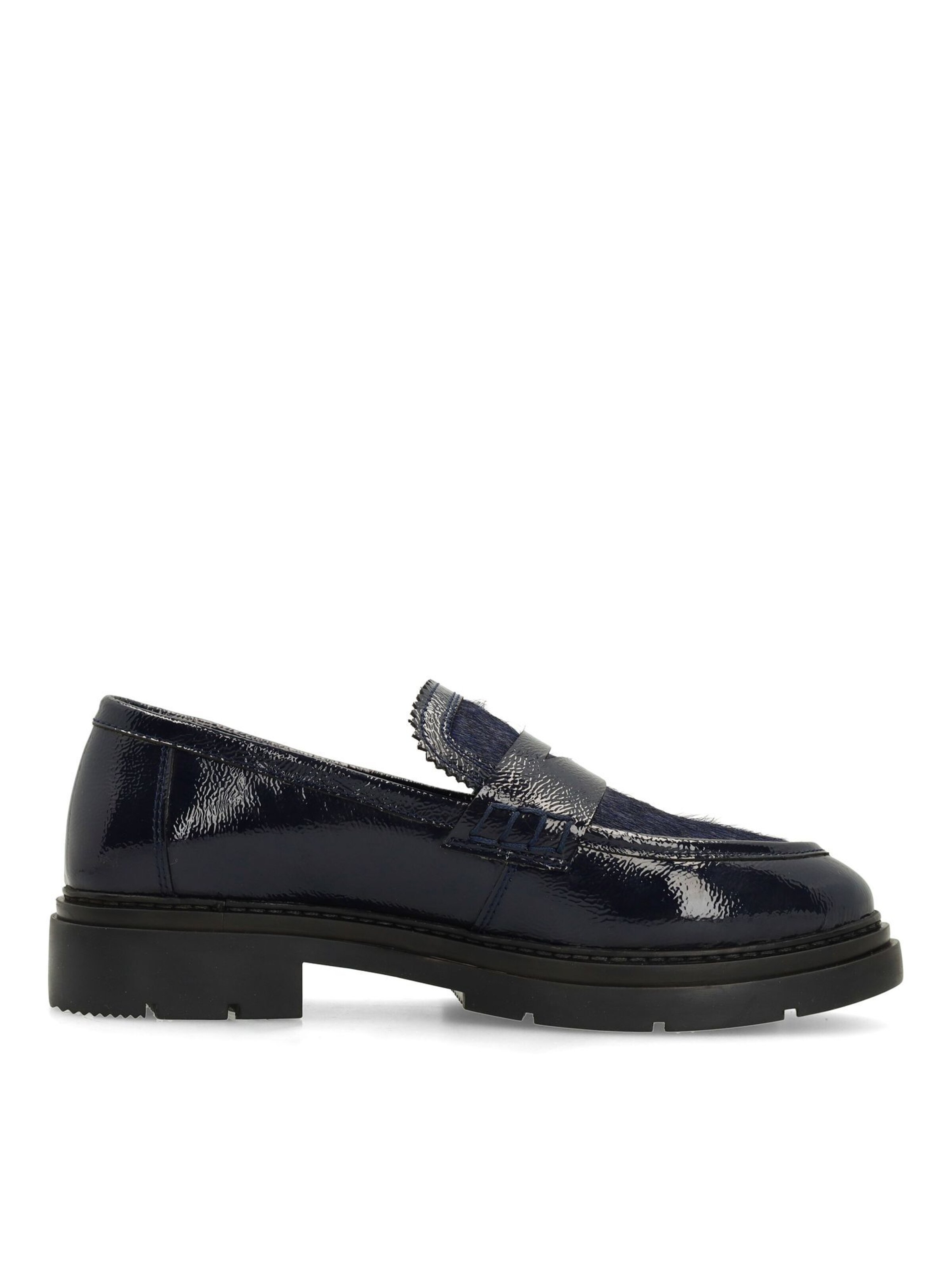 Mocassin MANFIELD en bleu