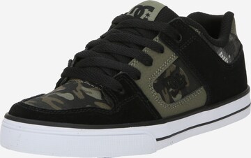 Scarpa sportiva 'PURE' di DC Shoes in verde: frontale