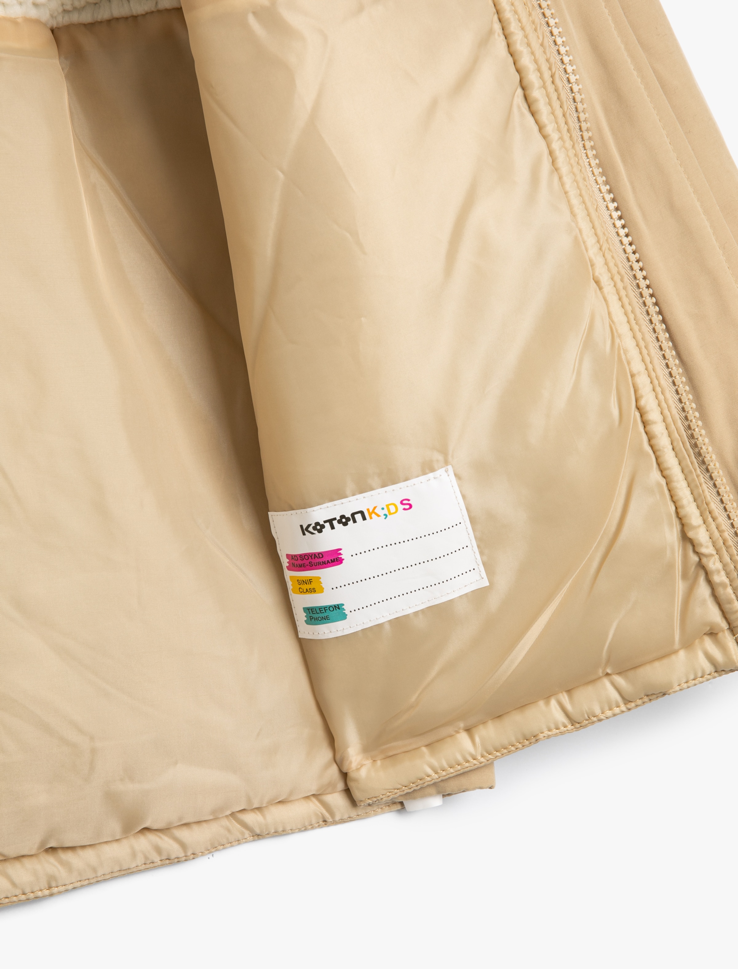 Koton Winter jacket in Beige