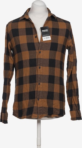 Only & Sons Button Up Shirt in M in Brown: front