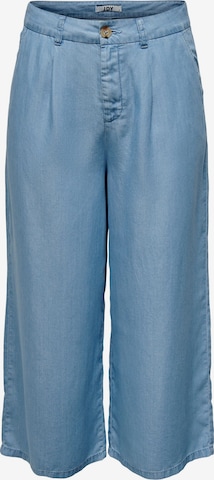 JDY Wide Leg Jeans 'ZELDA' in Blau: predná strana