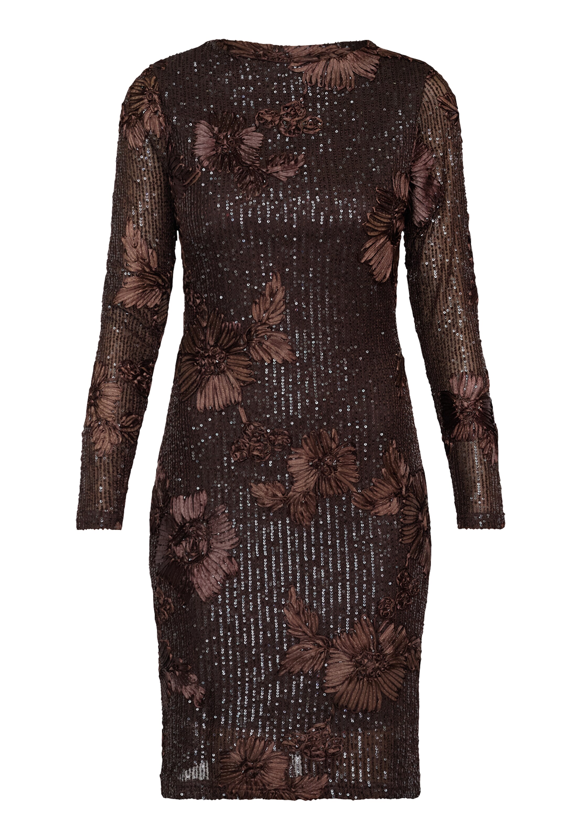 SISTERS POINT Dress in Brown: front