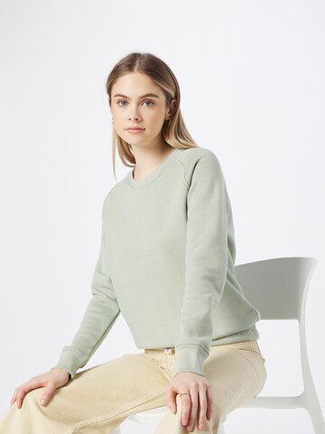 Stitch and Soul Sweatshirt in Green: front